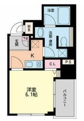 フォレステージュ北堀江の物件間取画像